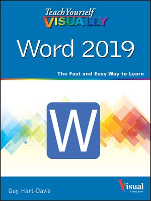 cover image of Teach Yourself VISUALLY Word 2019
